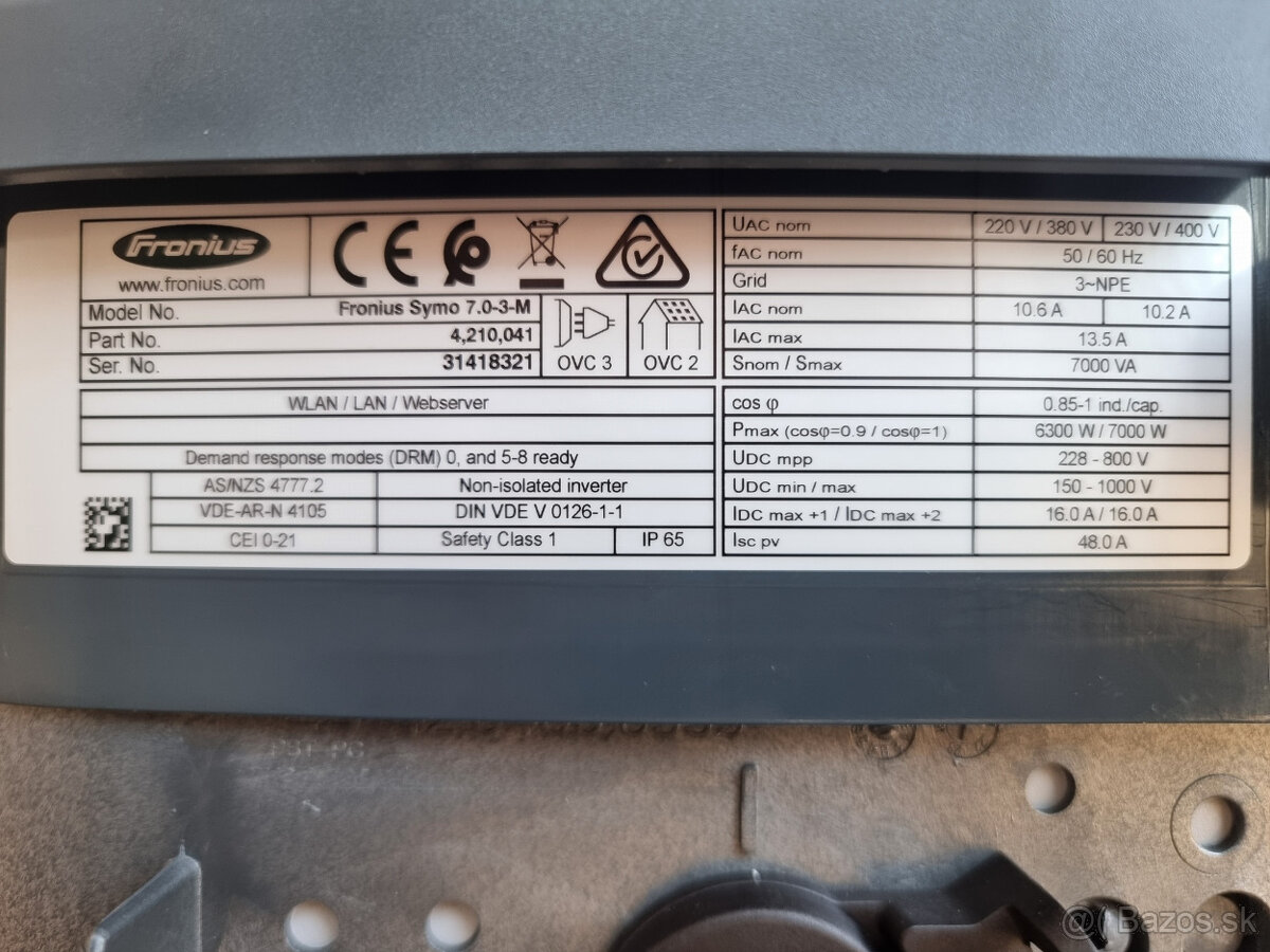 FRONIUS SYMO 7.0-3M - 2