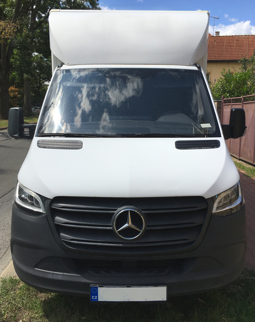 Mercedes Sprinter 316, hydraulické čelo - 2
