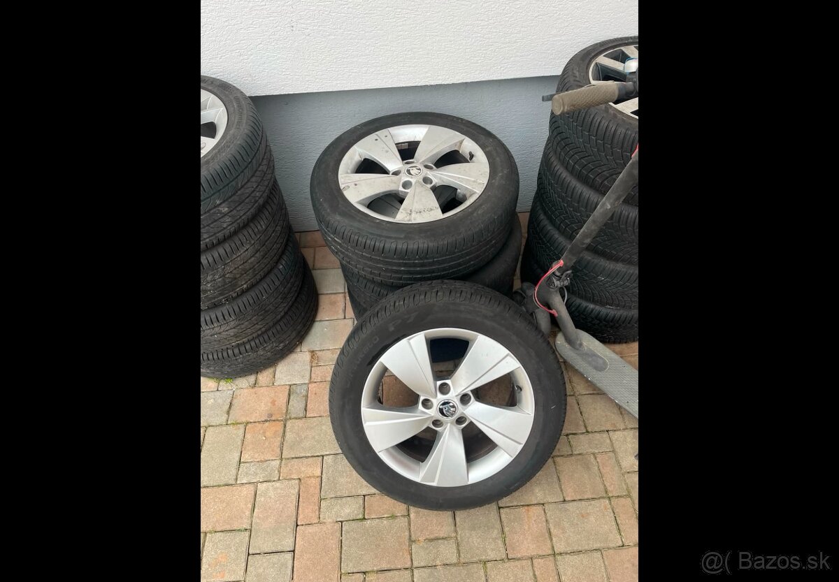 Elektrony orig. 17” Skoda Super B III. - 2