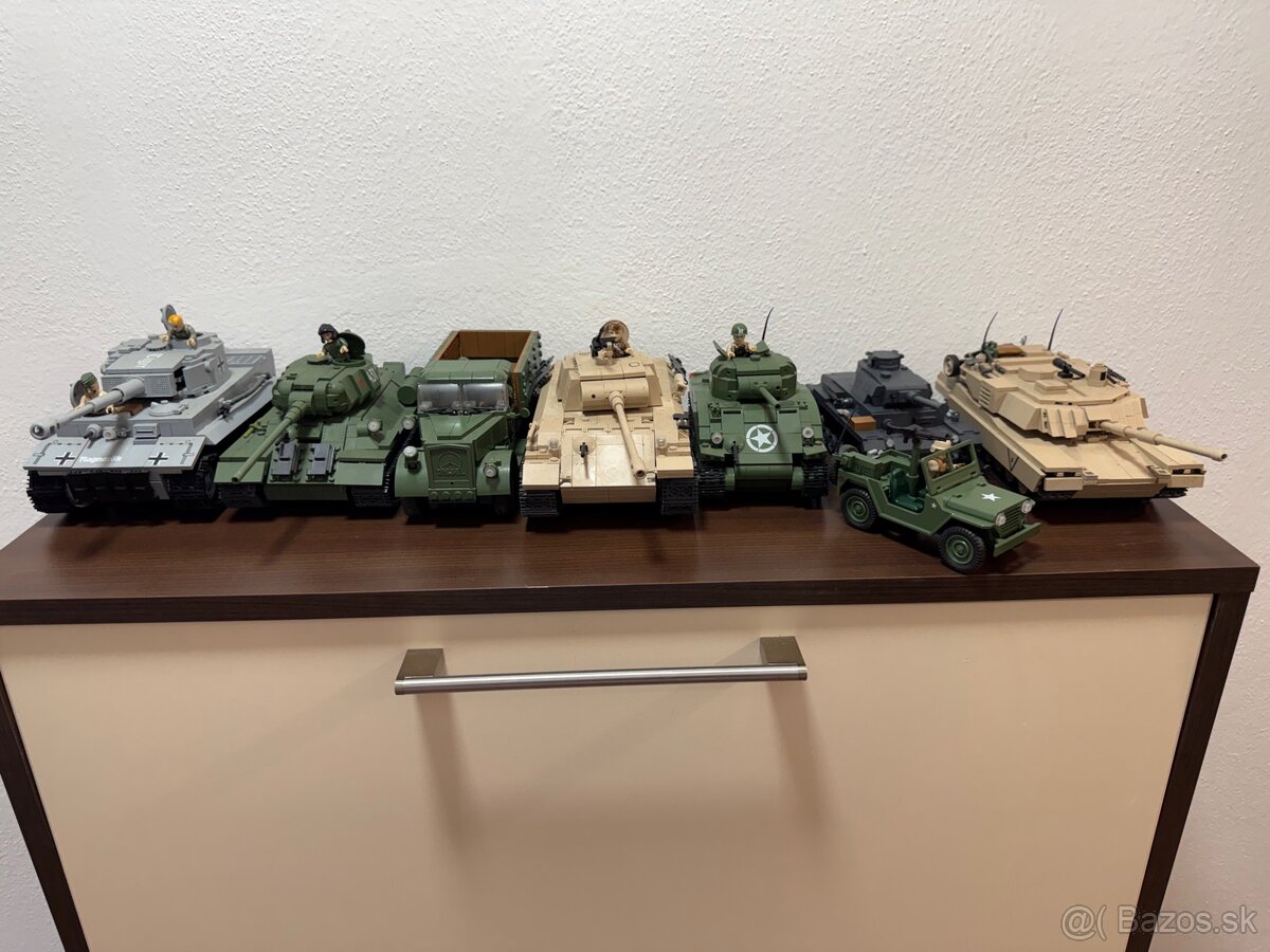Cobi tanky zbierka - 2