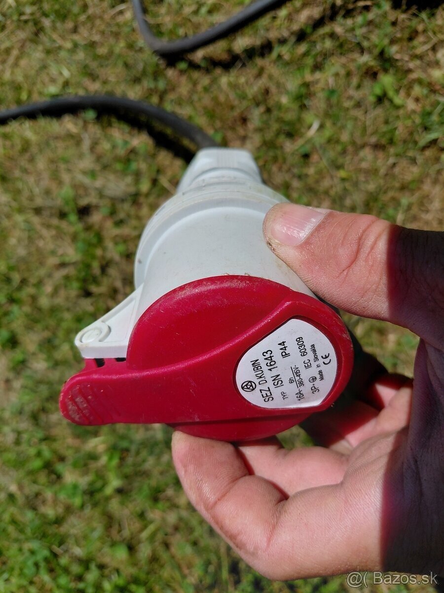 400v kabel 16A 4kolik 13m - 2