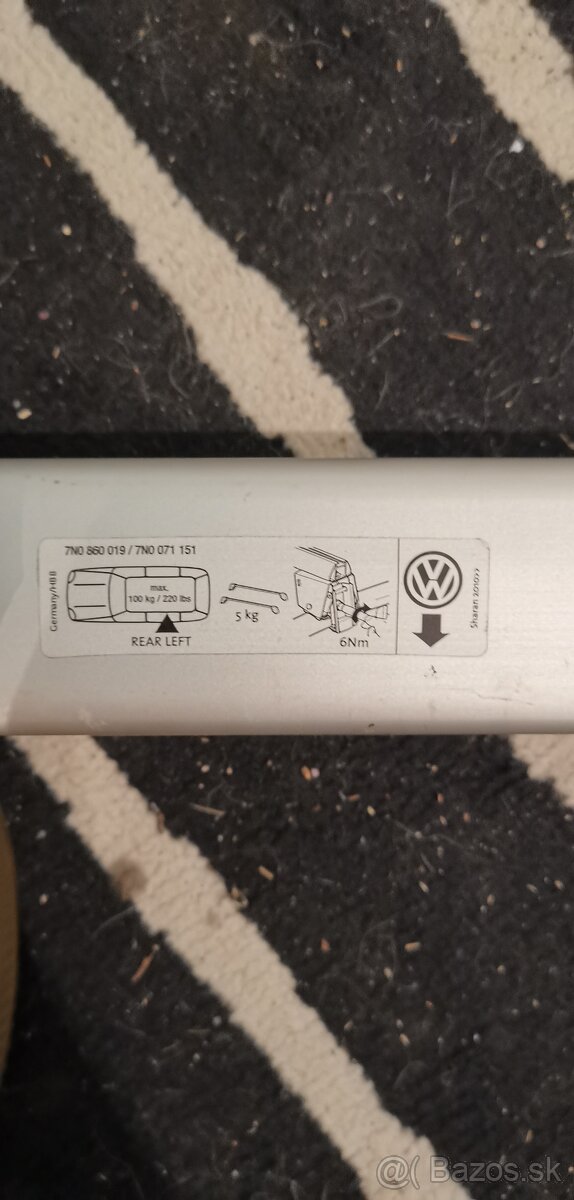 Strešný nosič Sharan / Alhambra - 2