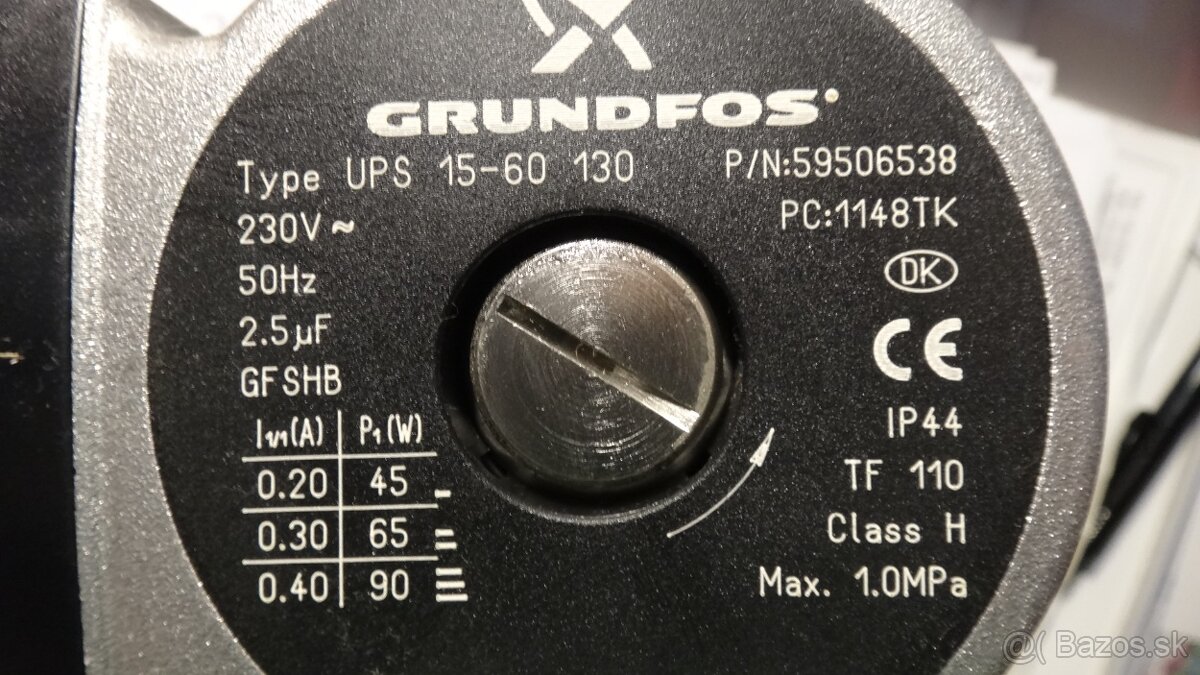 Obehové čerpadlo GRUNDFOS - 2