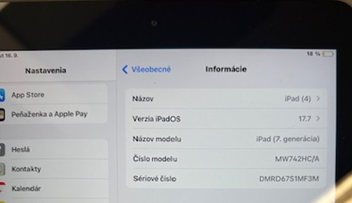 Apple iPad 7. generácia – 32 GB - 2