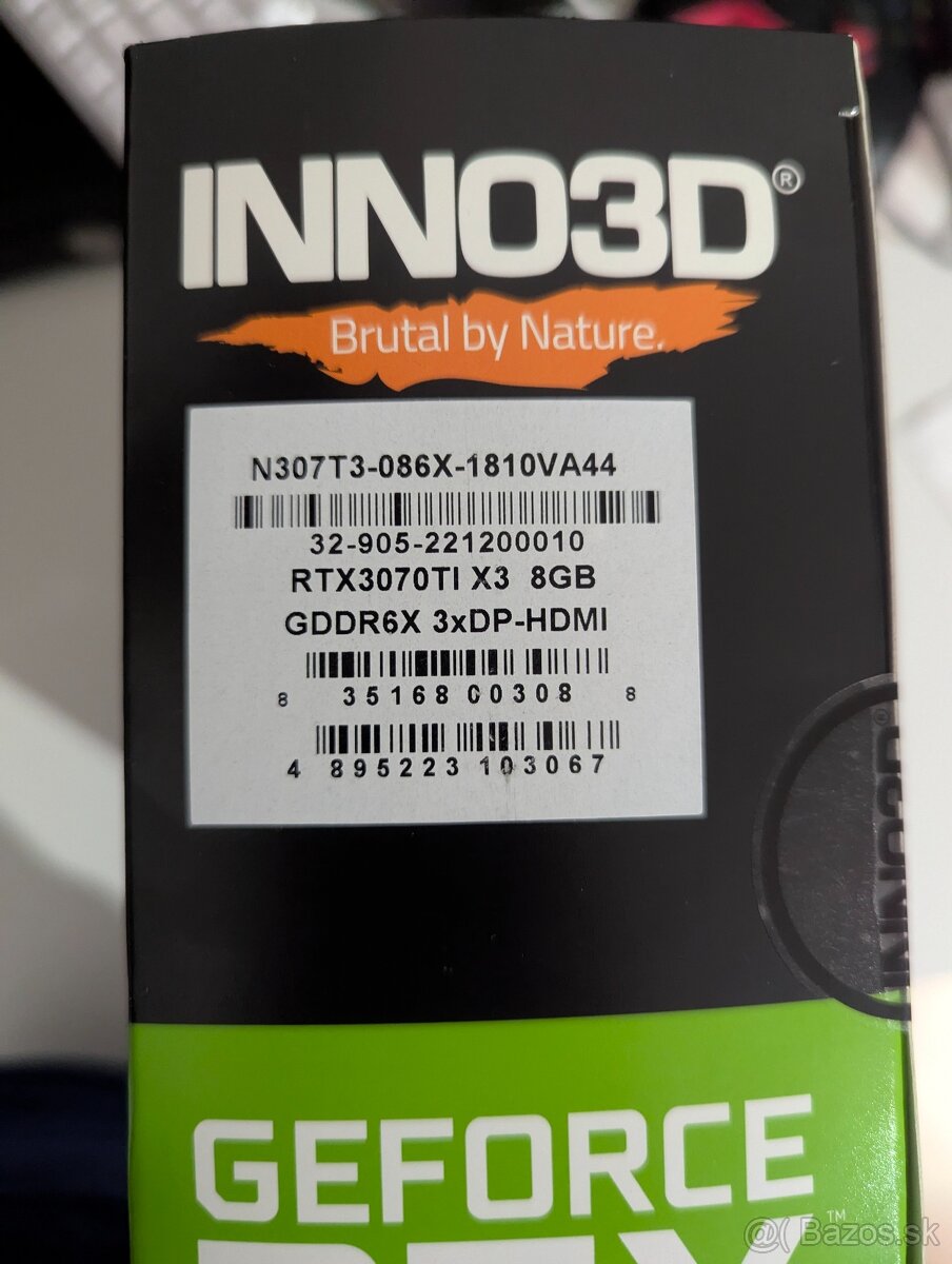 Inno3D Geforce RTX 3070ti 8GB 256bit GDDR6X - 2