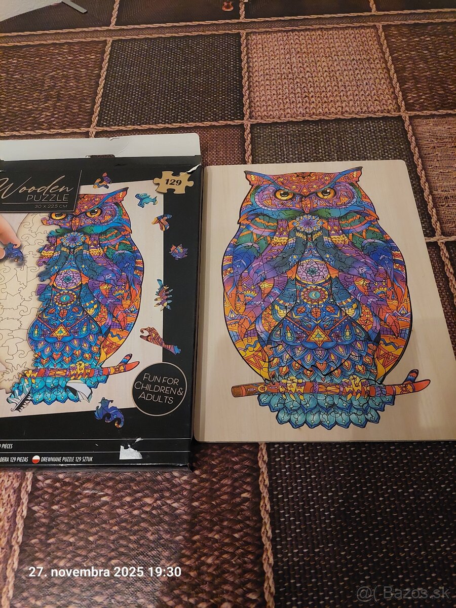 Drevené puzzle - 2