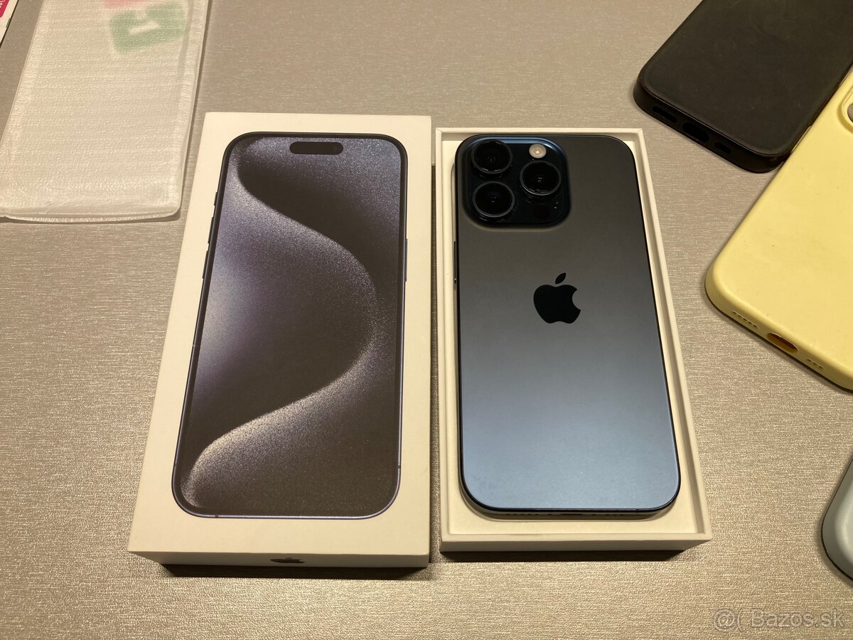 Apple iPhone 15 Pro, Blue Titanium, 256 GB - 2