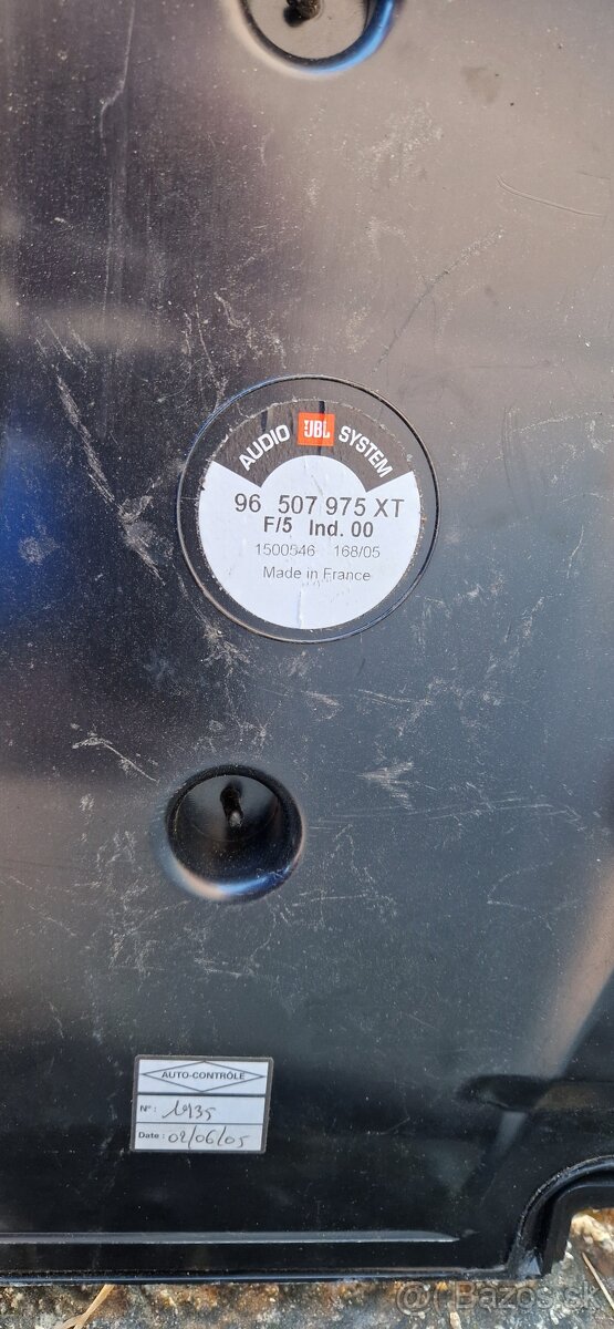 Citroen C4 subwoofer - 2