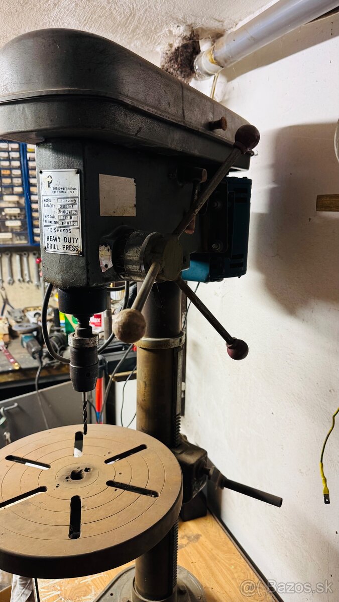 Stĺpová vŕtačka - 2