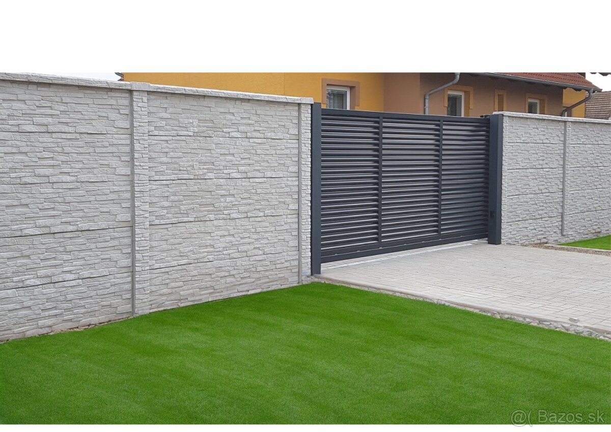 predaj a montáž betónových plotov - 2