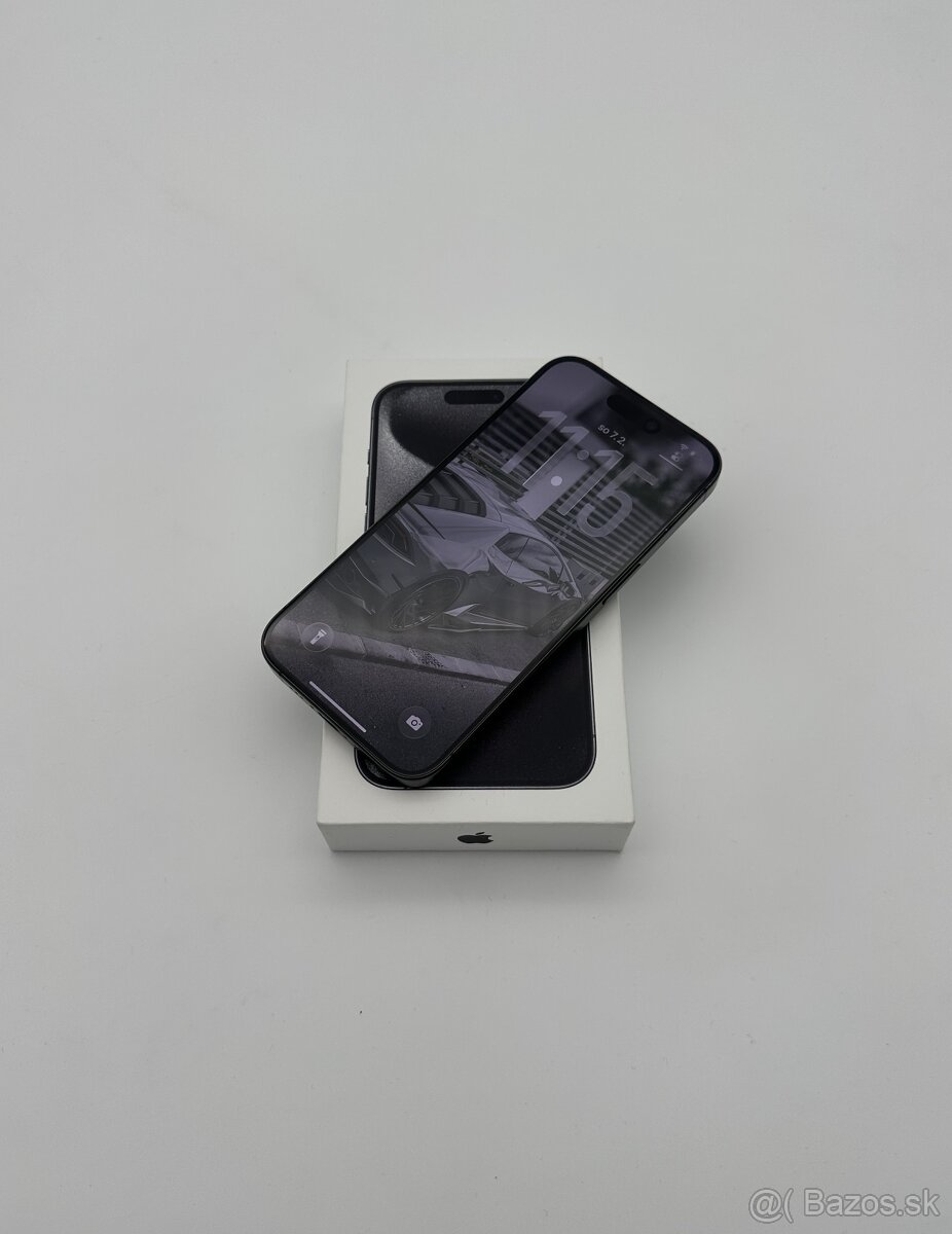 iPhone 15 Pro 512GB Black Titanium + ZÁRUKA - 2