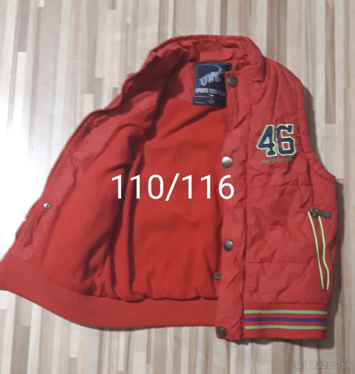 Teplučka vesta 110/116 - 2