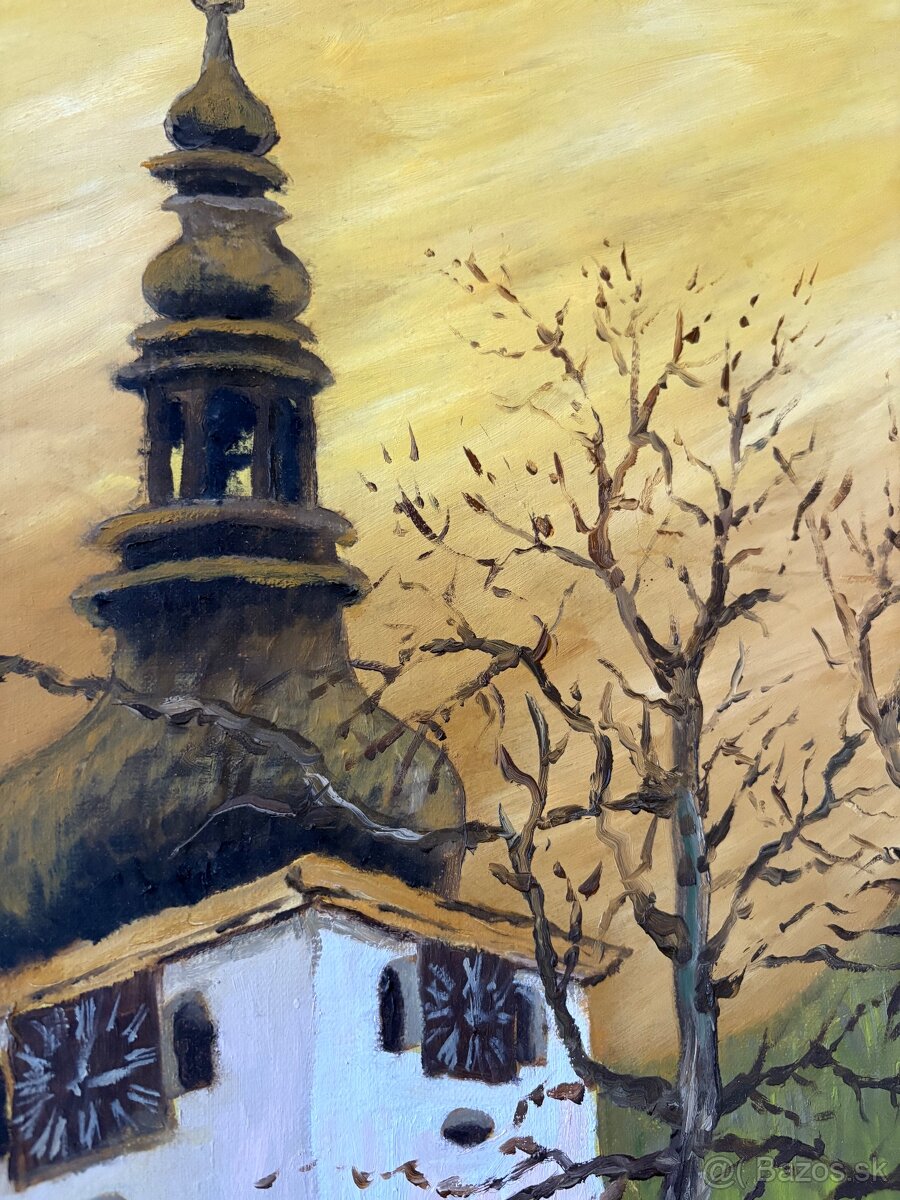 Olejomaľba Štefan Belička - Špania Dolina (2005) - 2