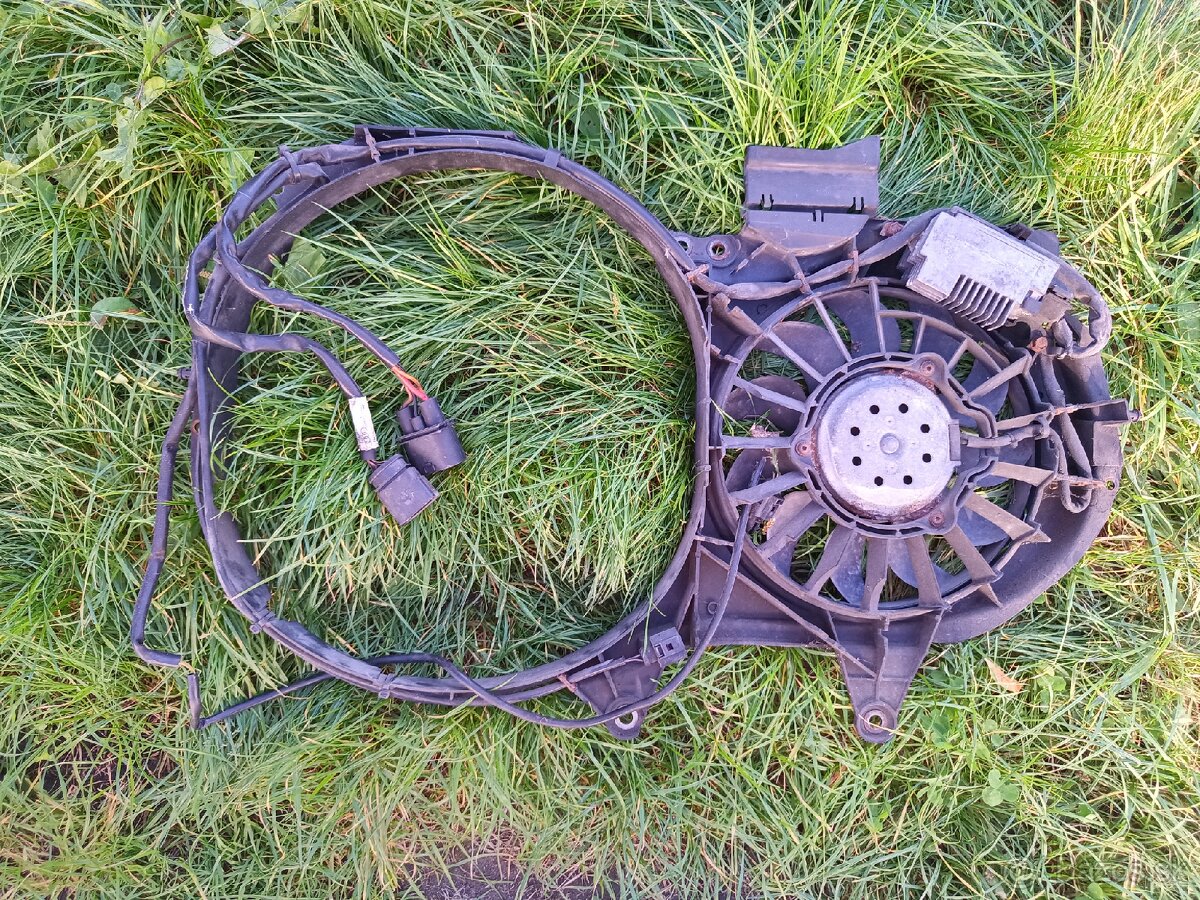 Ventilator chladenia motora audi a4 b6 b7 - 2