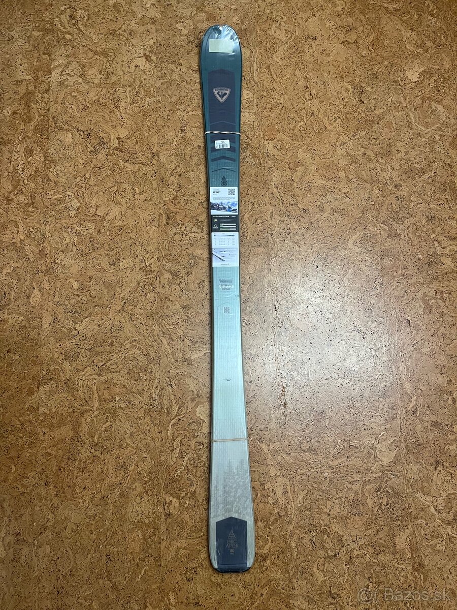 Damske skialpove lyze Rossignol 80mm/145cm a pasy - 2