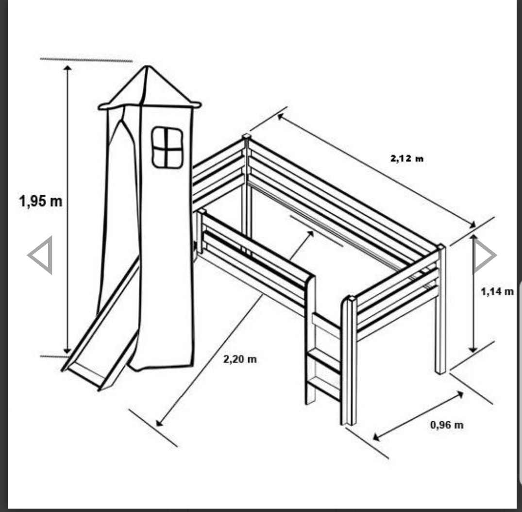Detska postel so smyklavkov - 2