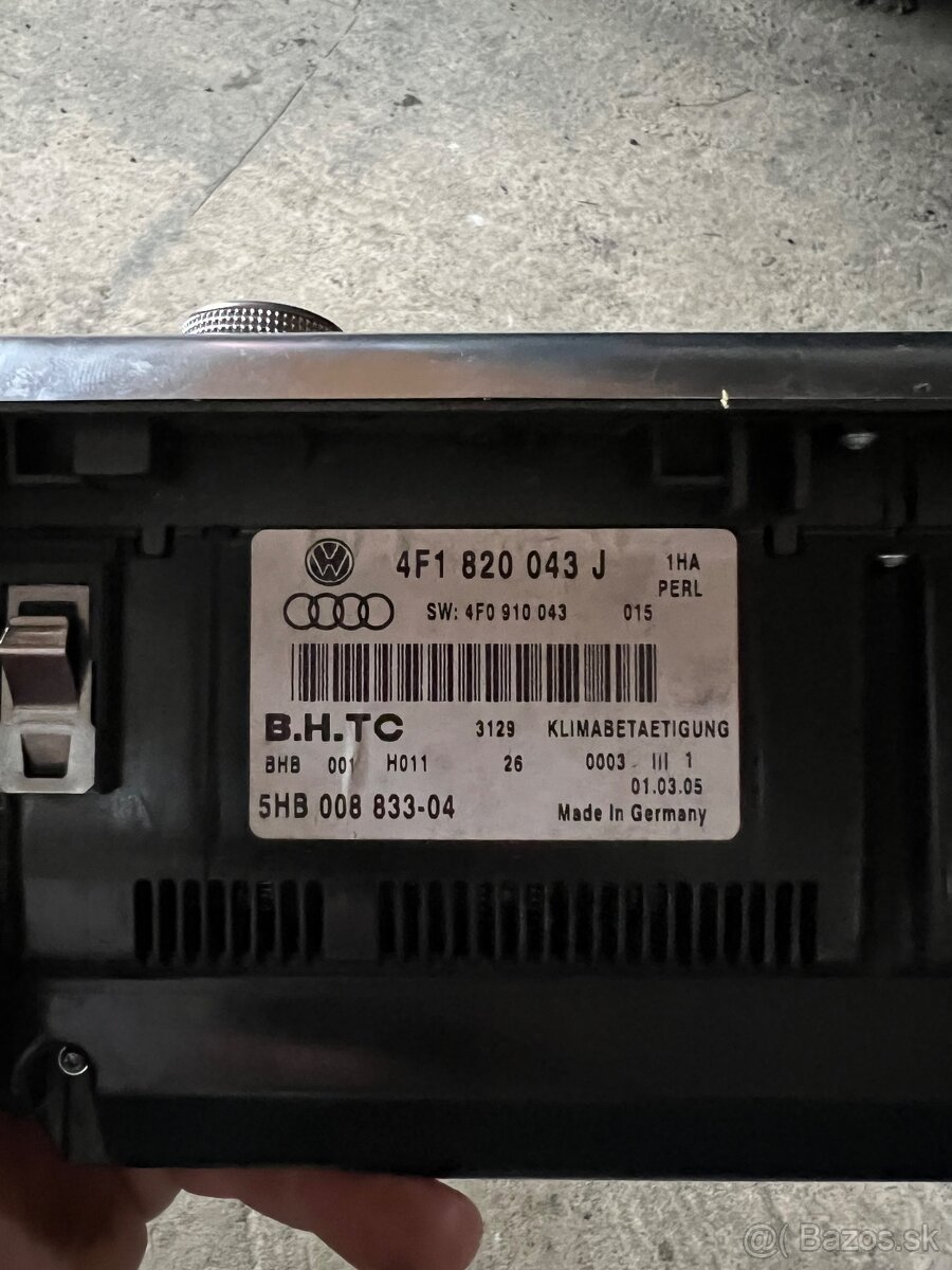 Audi a6 c6 climatronic - 2