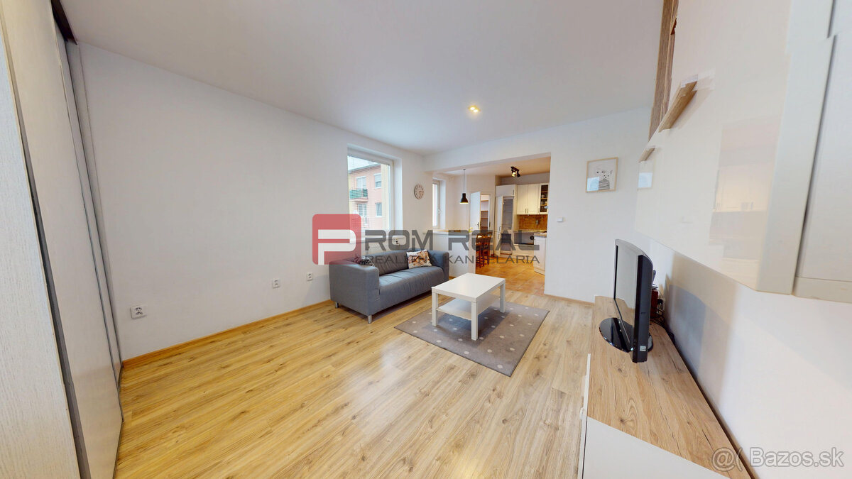 Na prenájom zariadený, svetlý 2 izbový byt s balkónom - 2