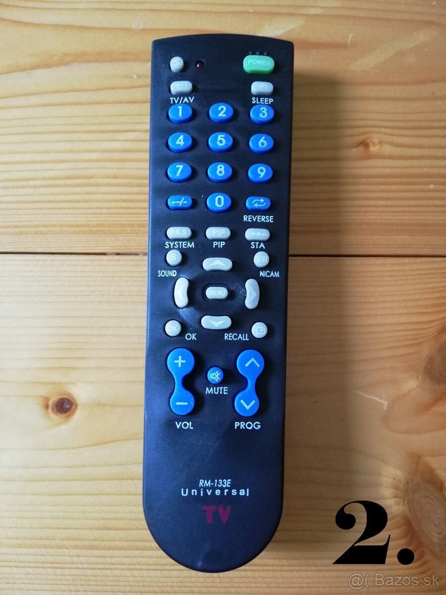 Univerzálne TV ovládače - 2