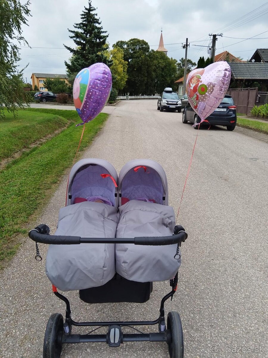 Kočík pre dvojičky - 2