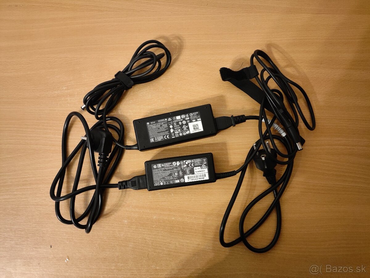 Originálne nabíjačky HP – 90W a 65W | konektor 7.4 mm - 2