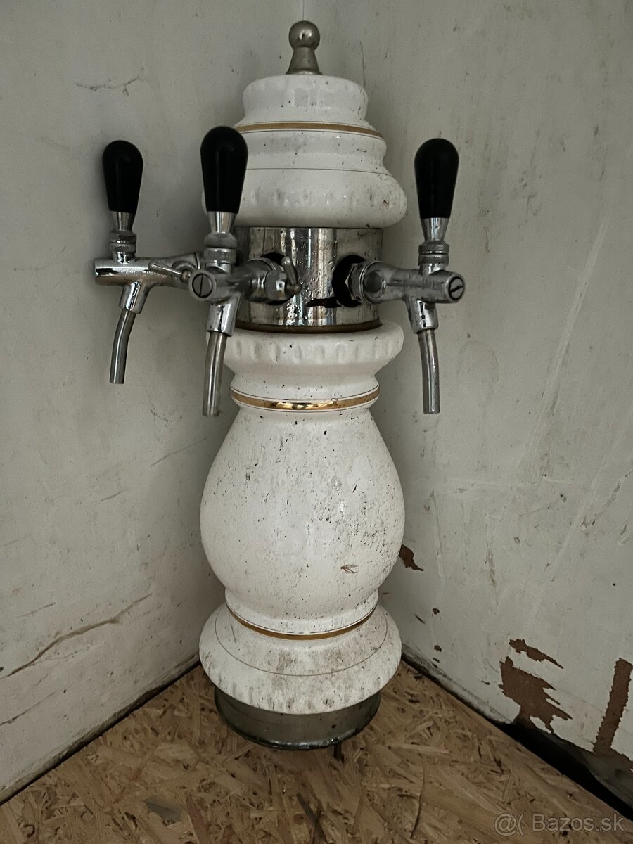 Retro keramická pípa na pivo.... - 2