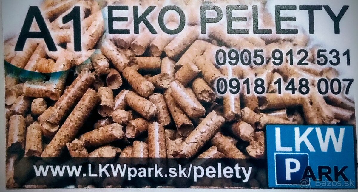 Pelety A1 Nováky top kvalita - 2