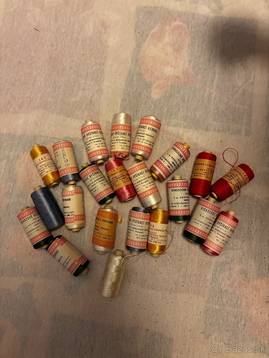 Viskózový vyšívací hodváb - 2