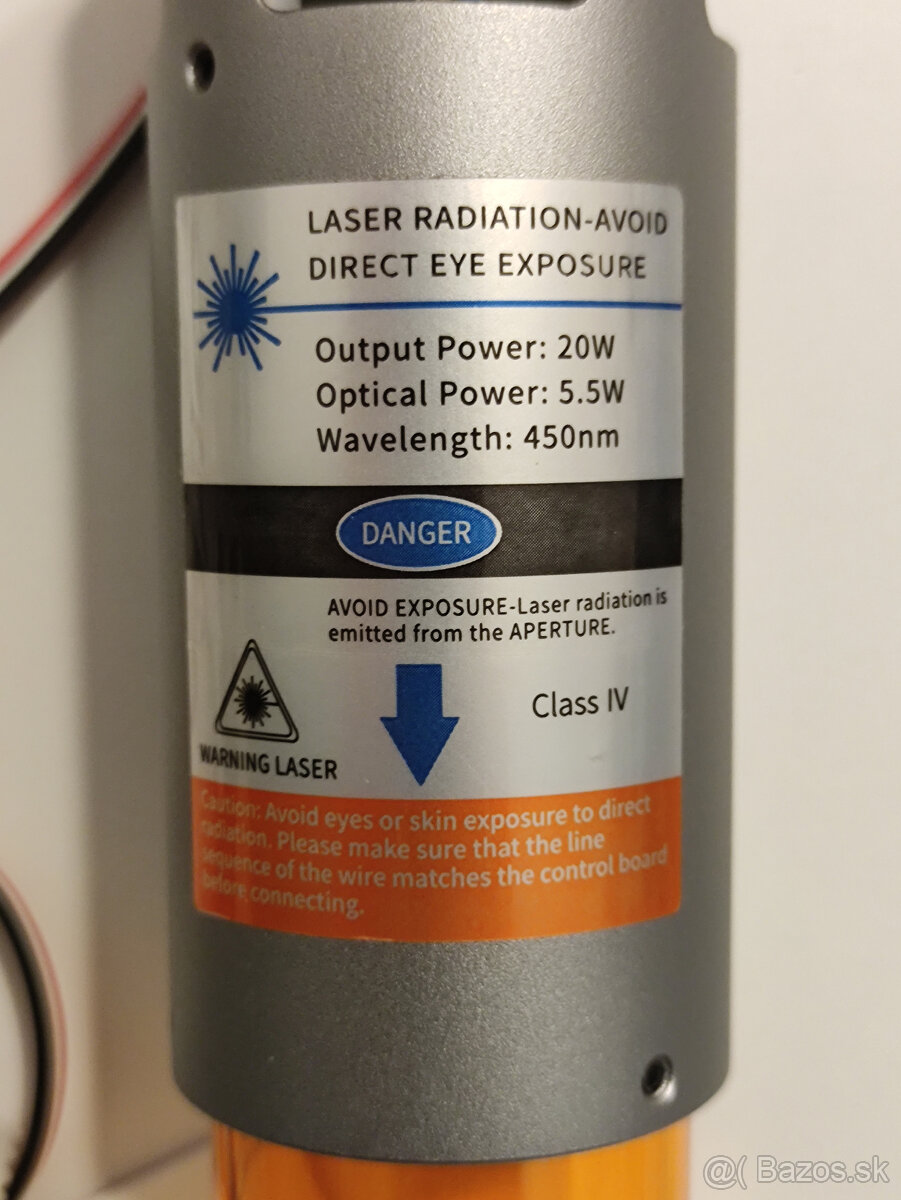 TWOWIN 20W / 5.5 W gravirovací laser - 2