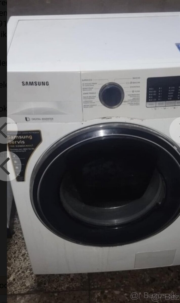 Predam práčka Samsung digitálne 7kg - 2