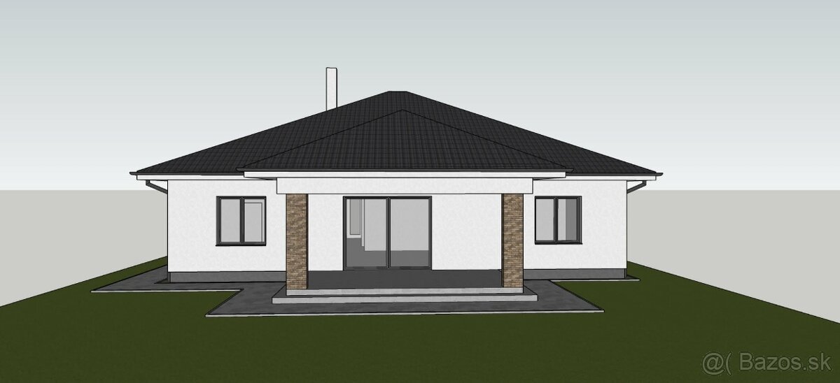 Na predaj 4 izbová novostavba, Bajč - 2