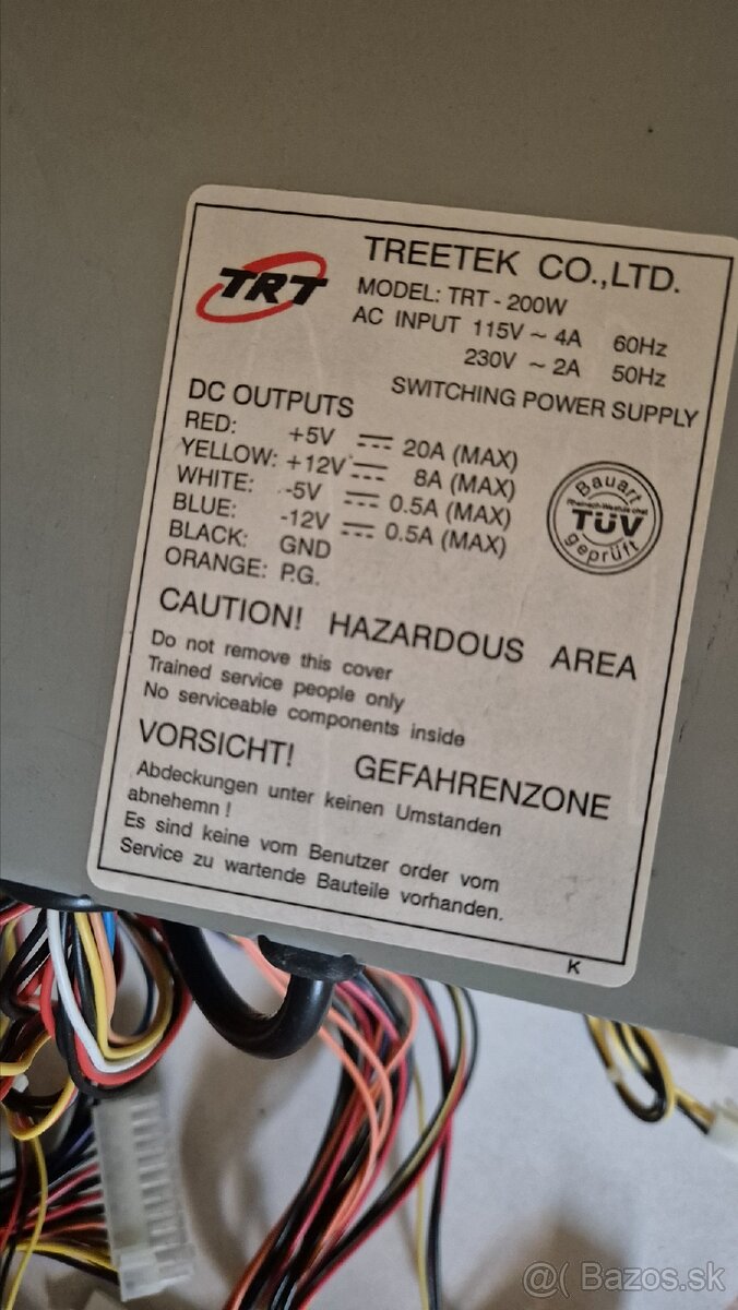 Stare PC komponenty, napájacie zdroje - 2