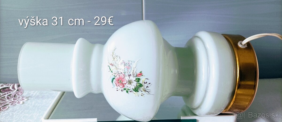 Retro sklenené lampy - 2