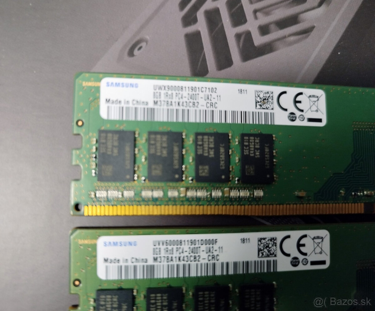 DDR4 16GB /2x 8GB/ 2400MHz Samsung - 2