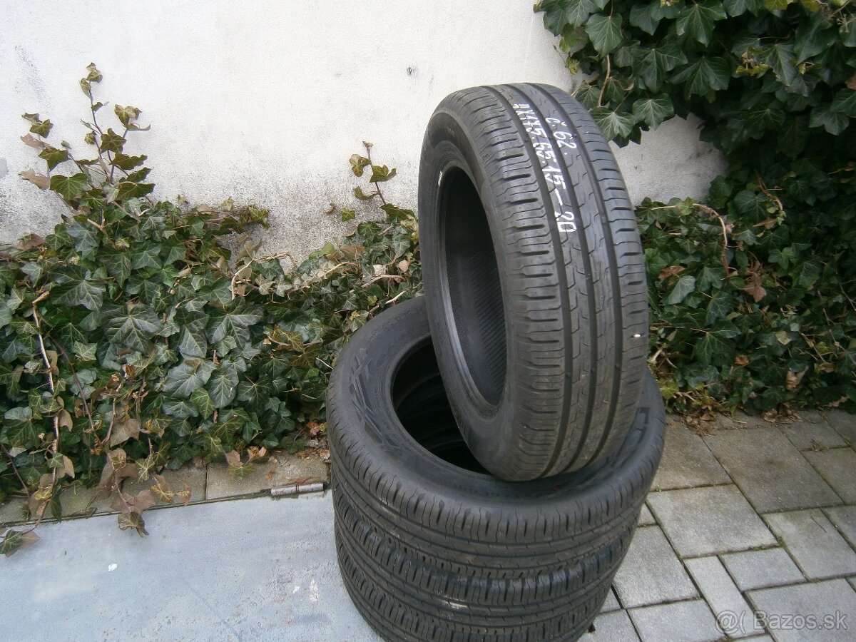 Predám 4x letné pneu Continental 175/65 R15 84HML - 2