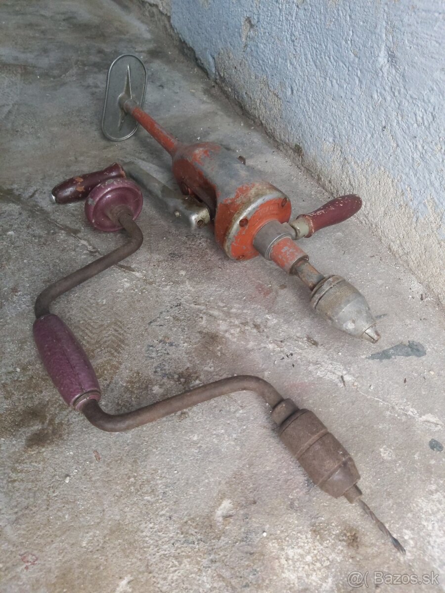 Ručná vŕtačka 2x - 2