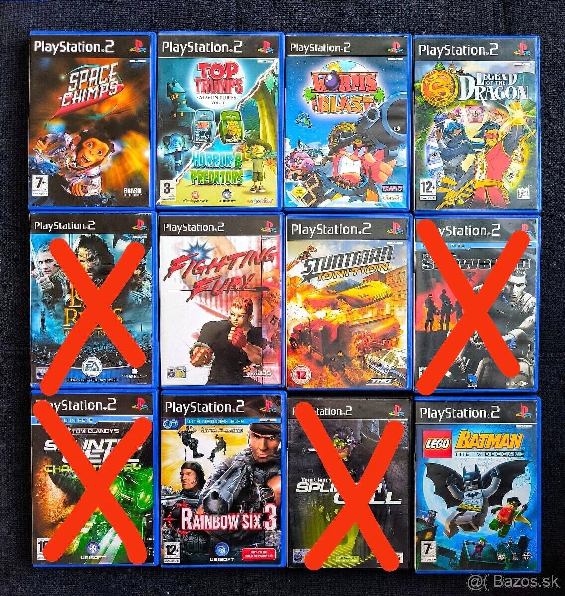 Playstation 2 hry PS2. - 2