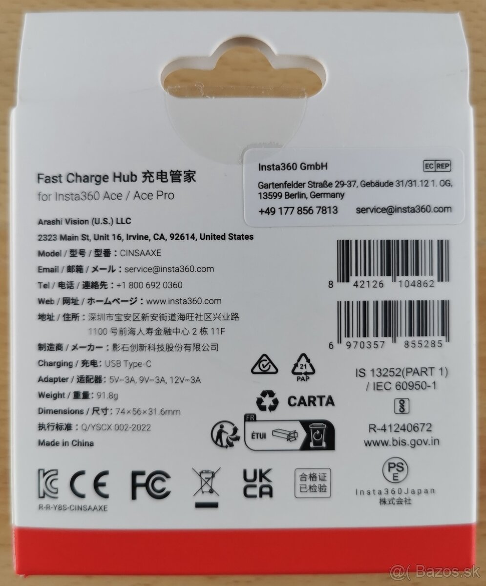 Predám príslušenstvo pre kameru Insta360 Ace Pro - 2