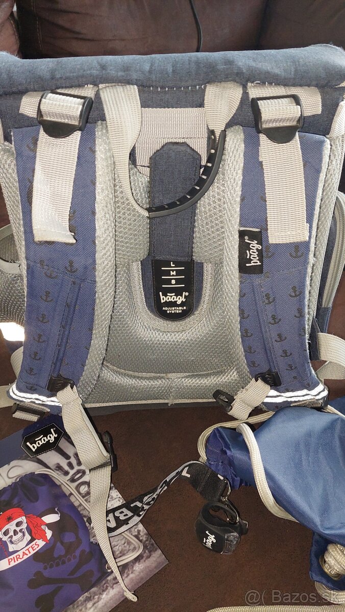 Skolska aktovka set, nepremokava, reflexna - 2