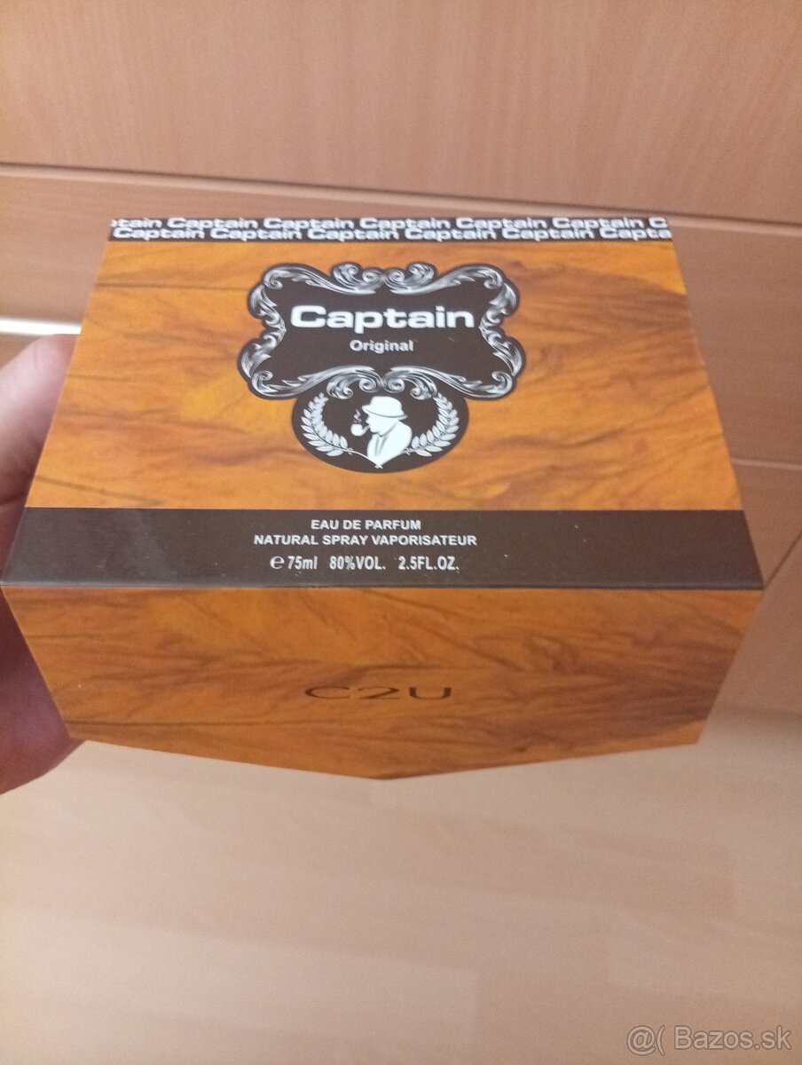 Krásny pánsky parfém fajka - sladký drevity - 2