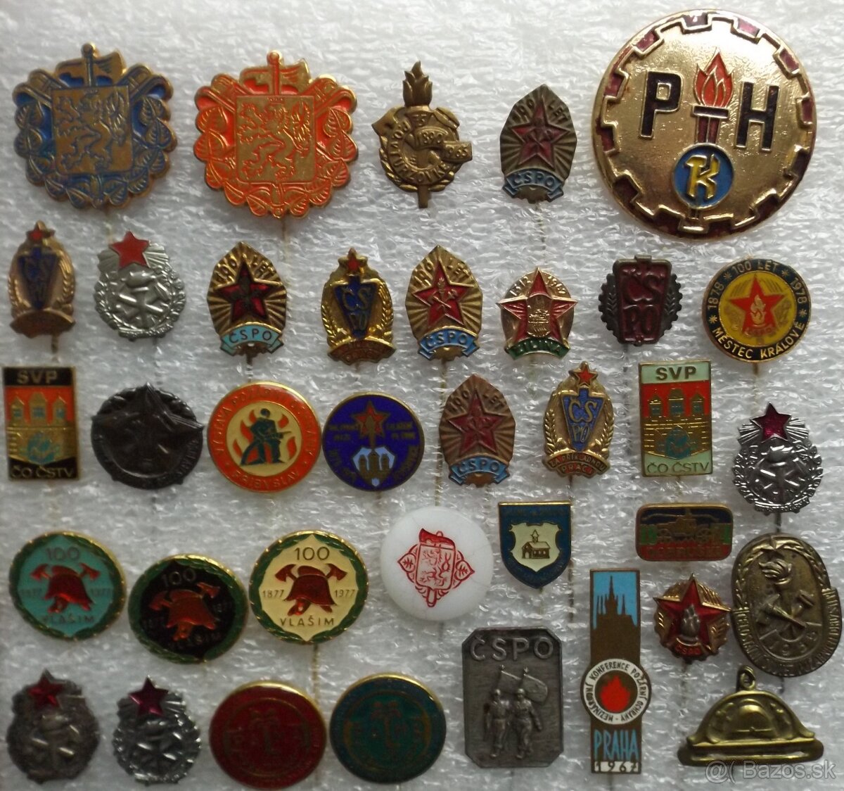 odznaky - hasiči, požiarnické zbory - 2