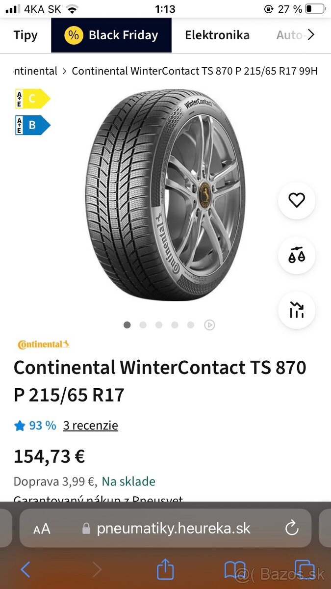 2022 zimné 215/65 R17 - 2
