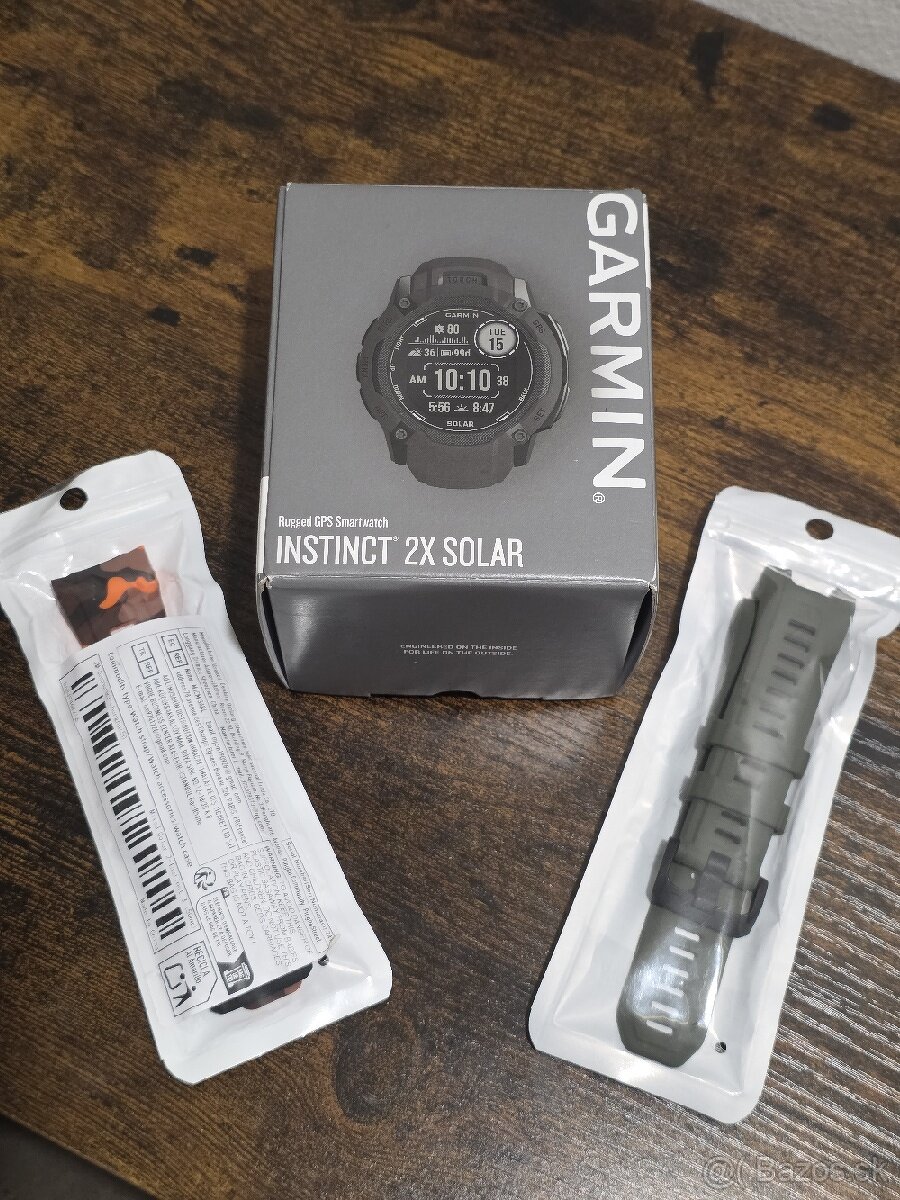 Predám Garmin Instinct 2x Solar Graphite - 2