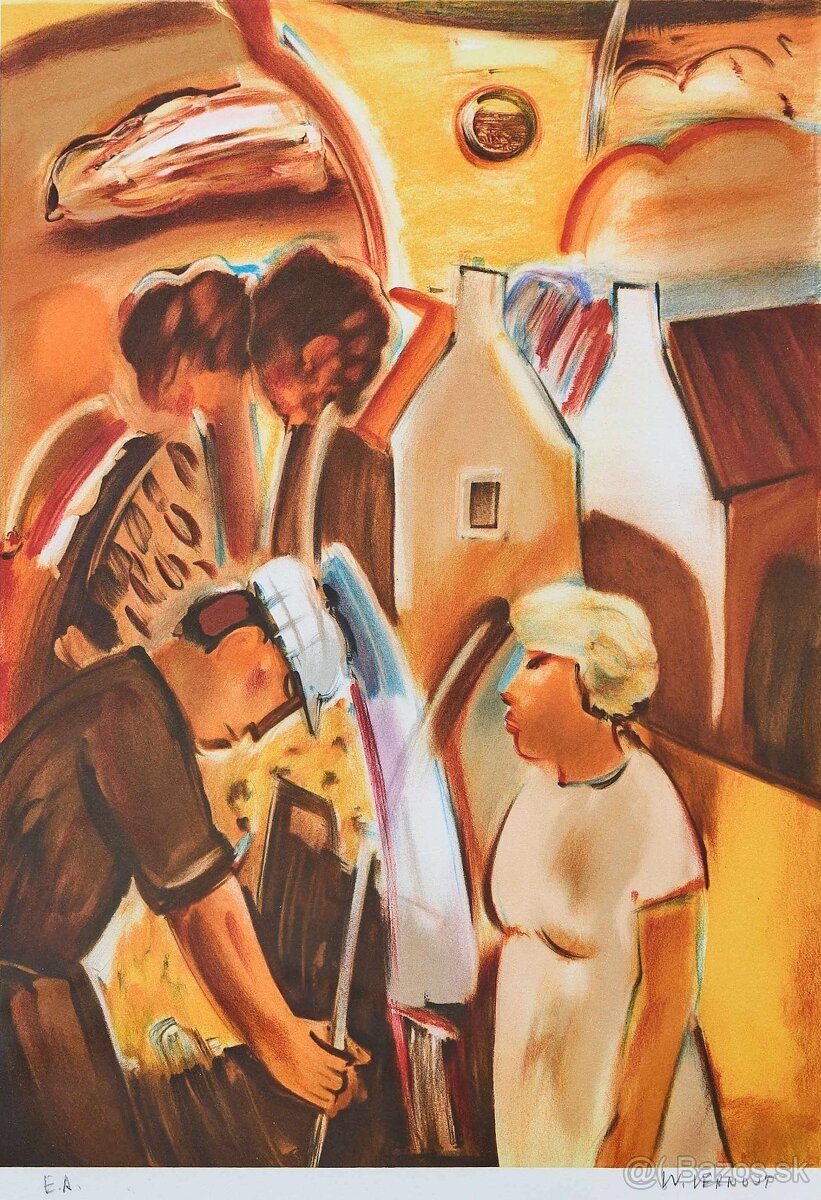 Ward Lernout – litografia EA - 2