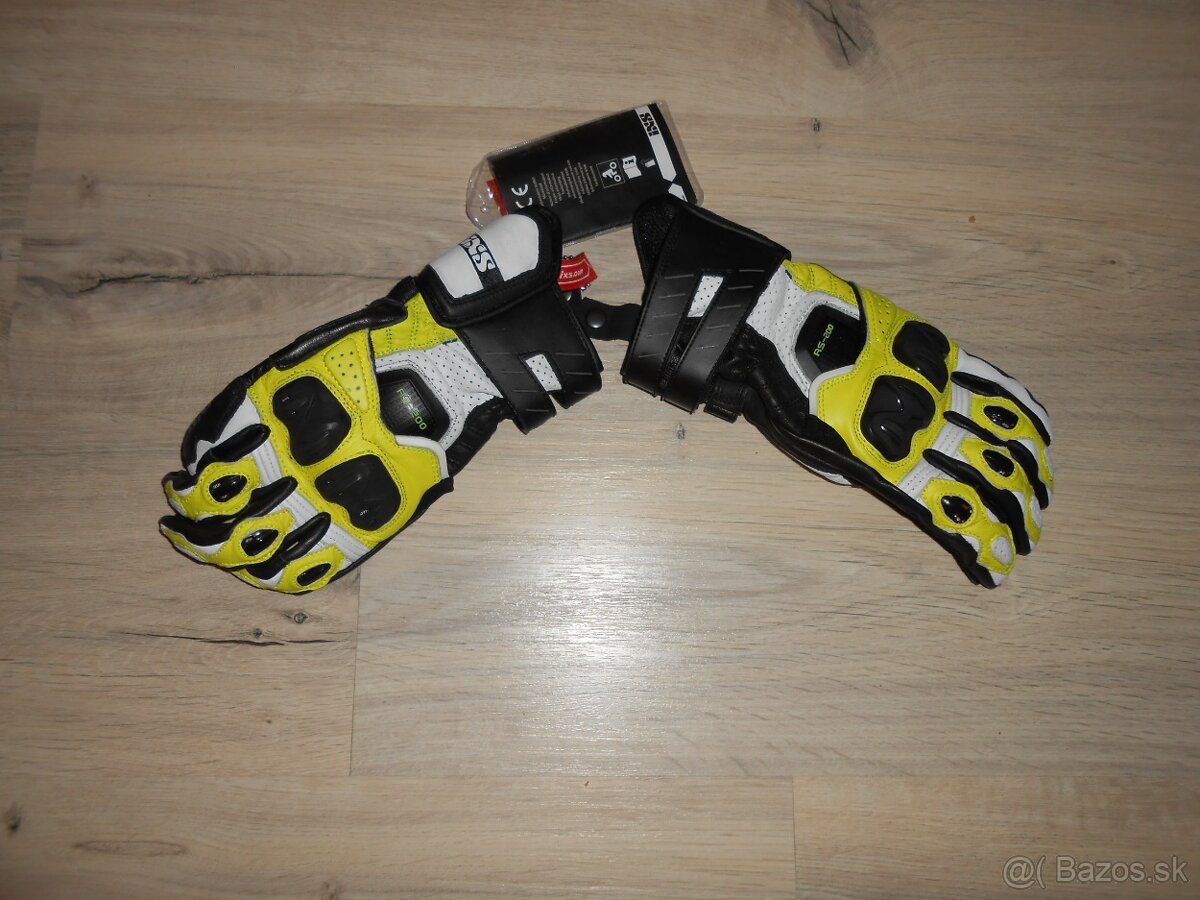 Predam nove krasne kozene moto rukavice IXS RS 200 - 2
