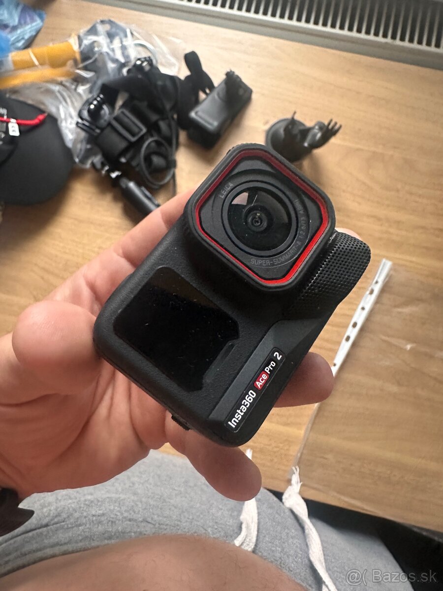 Insta360 pro ace 2, + tilta,2 baterky držiaky, ND filtre - 2