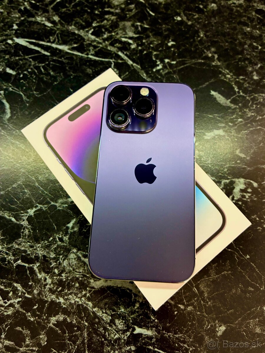 Predám Apple iPhone 14 Pro 256 GB Deep Purple - 2