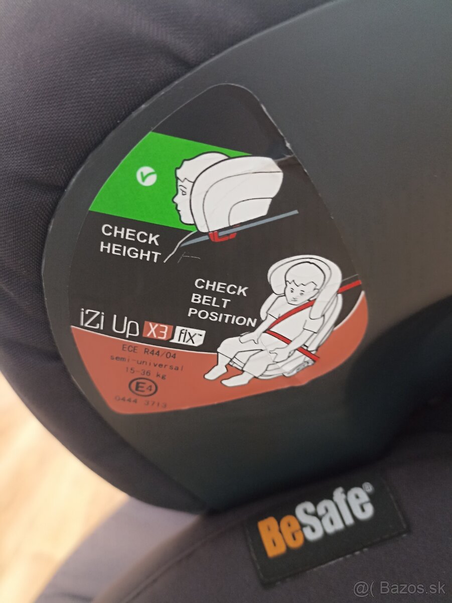 Autosedacka Besafe izi up x3 fix - 2
