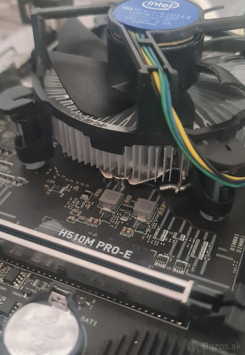 SET MB+CPU+CHLADIČ/H510M+I3 10100F - 2