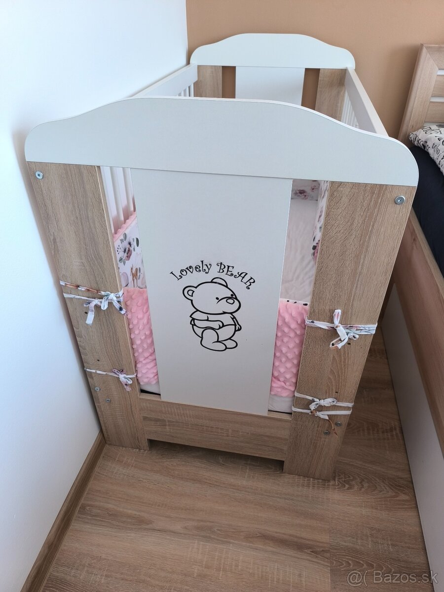 Drevená postieľka - 2